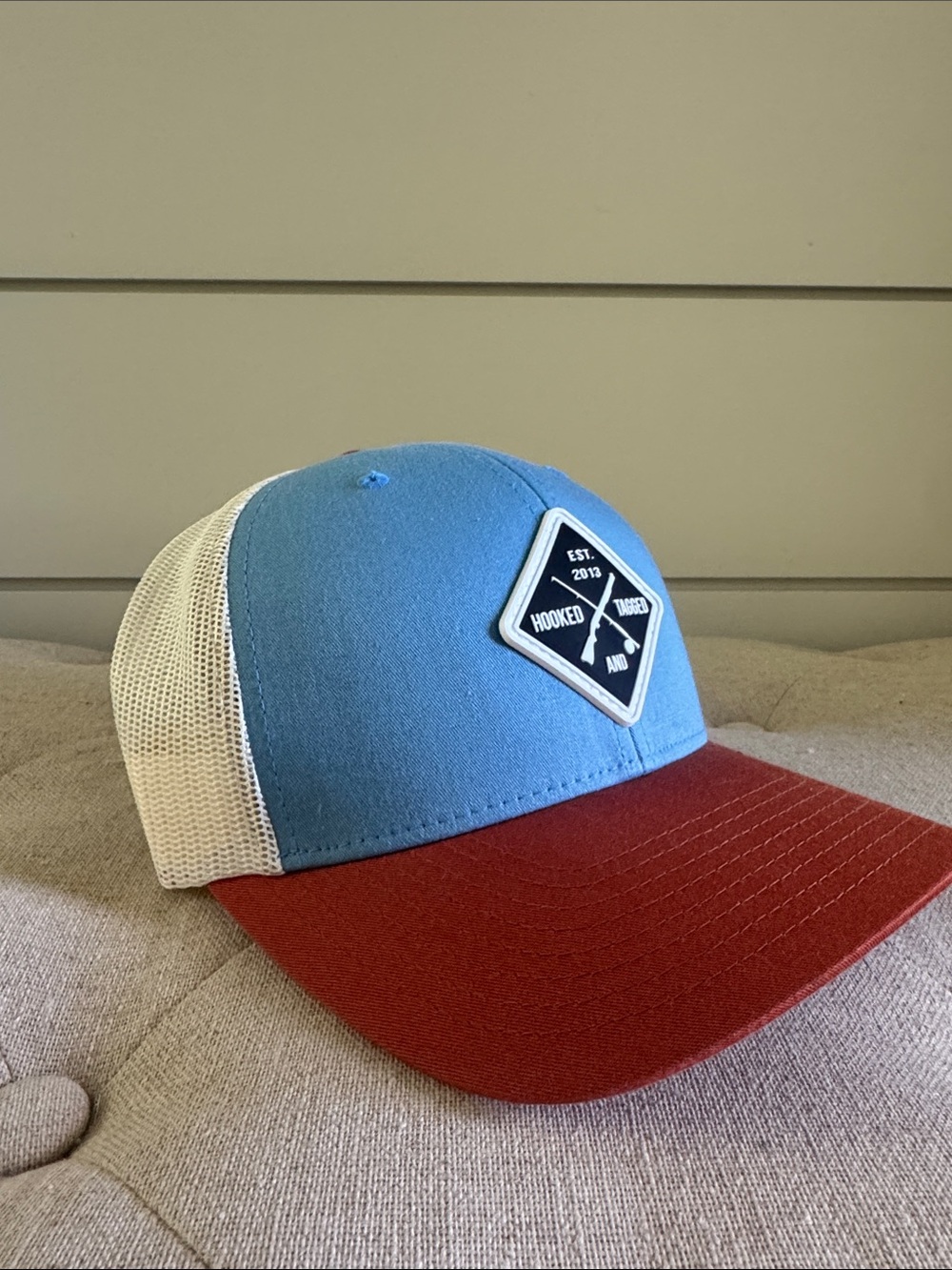 Hooked & Tagged Baseball Cap